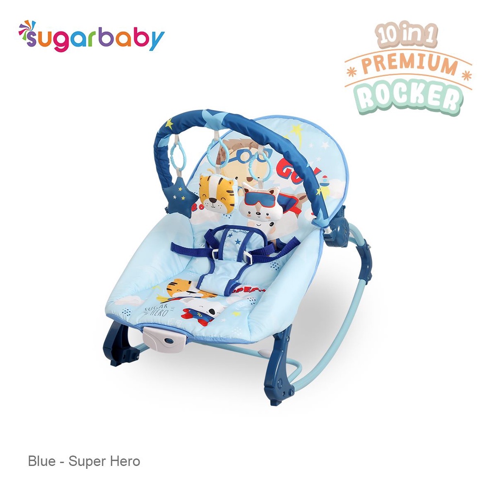 Sugarbaby 10in1 Premium Rocker/Ayunan Bayi/Bouncer Bayi/Kursi Goyang Manual Bayi Bouncer rocking 10in1 bayi NEW! - SUGARBABY 10IN1 PREMIUM ROCKER- AYUNAN BAYI - BOUNCER BAYI - KURSI GOYANG MANUAL BAYI - ROCKER BARU NATURE SUGAR BABY 10 in 1 Premium Bounce