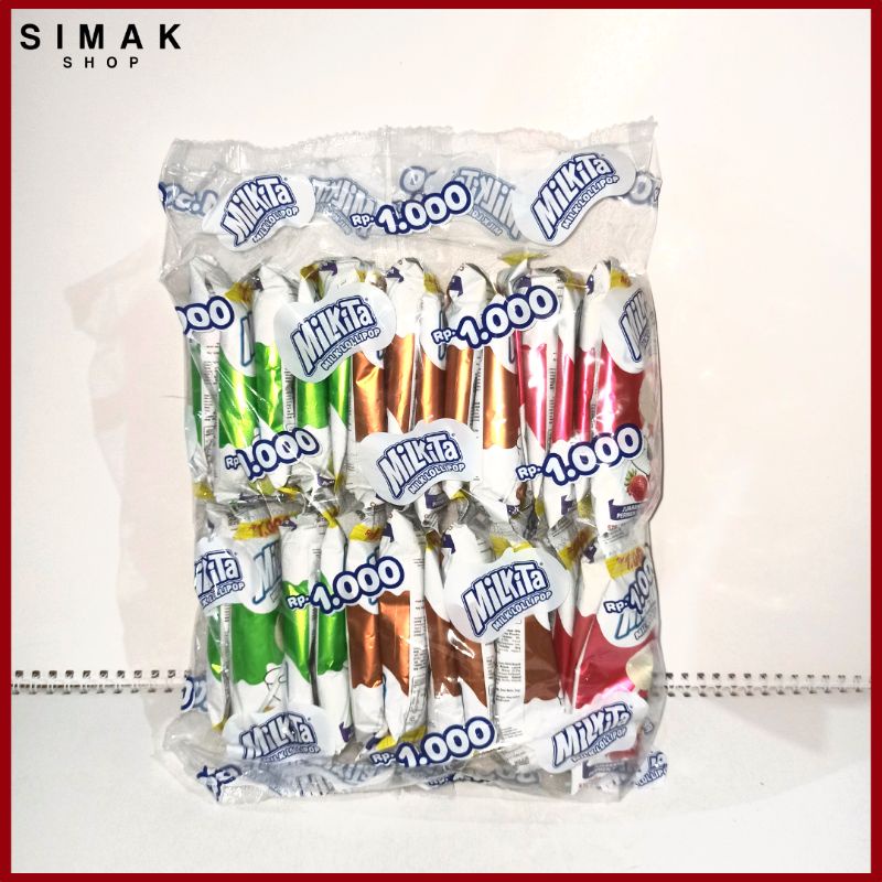 

Milkita Lollipop Renceng 270gr @9gr 1 bag isi 30pcs