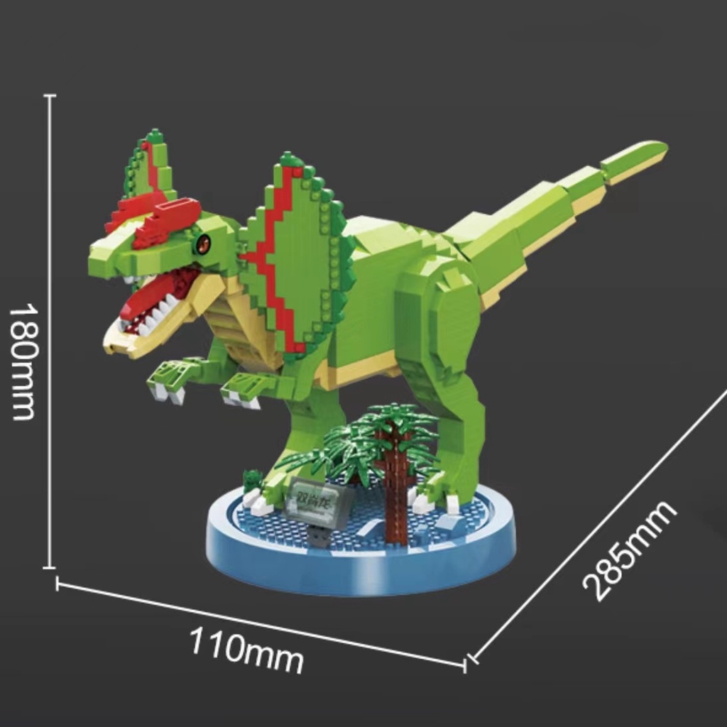 Blok Bangunan Lego Kompatibel Dinosaurus Pterodactyl Spinosaurus Tyrannosaurus Model Jurassic Park Bo