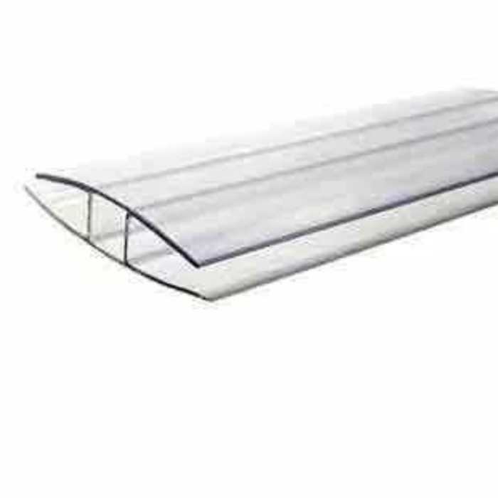Best Seller Profil List H Clear Sambungan Twinlite, Polycarbonate, Solarflat