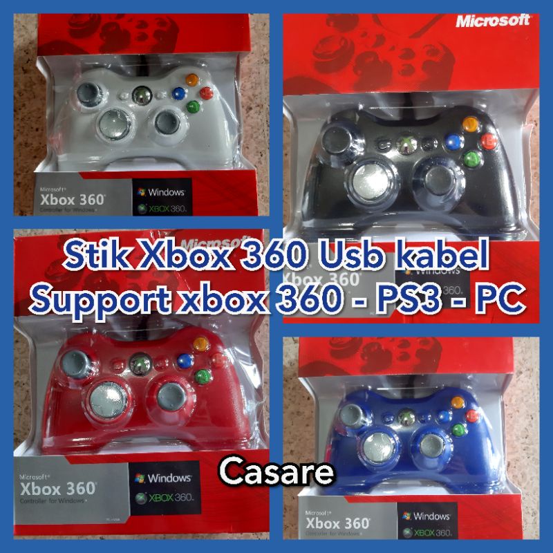 Stik Xbox 360 Usb Kabel Support PS3 PC Xbox 360