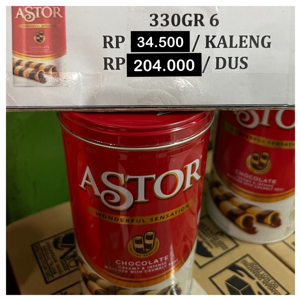 

Astor kaleng 330gr