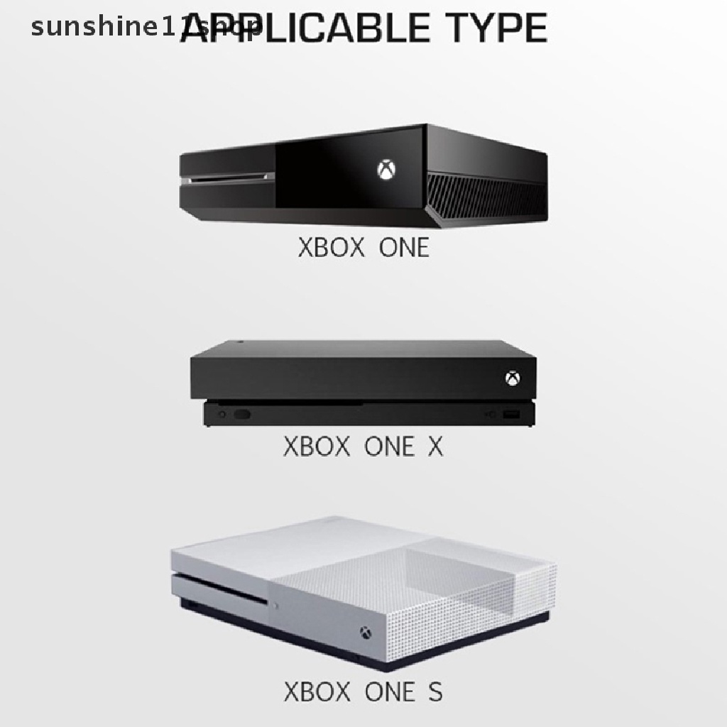 Sho 4pcs Versi Horizontal Peninggi Badan Untuk Xbox One/S/X Konsol Game Cooling Stand Untuk Aksesoris Game Xbox One N