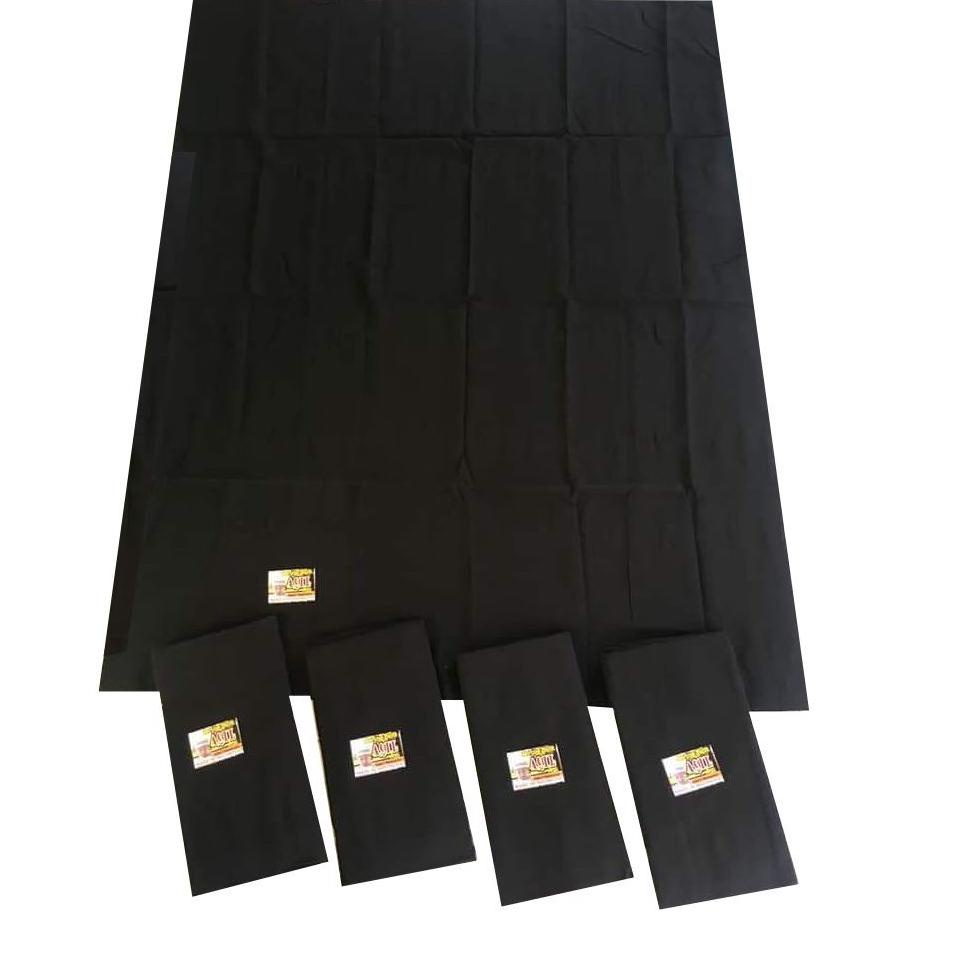 [ART. 170925] GROSIR KAIN SARUNG AQIL HITAM POLOS SARUNG WANITA SARUNG BATIK PEKALONGAN SANTRI PUTRI