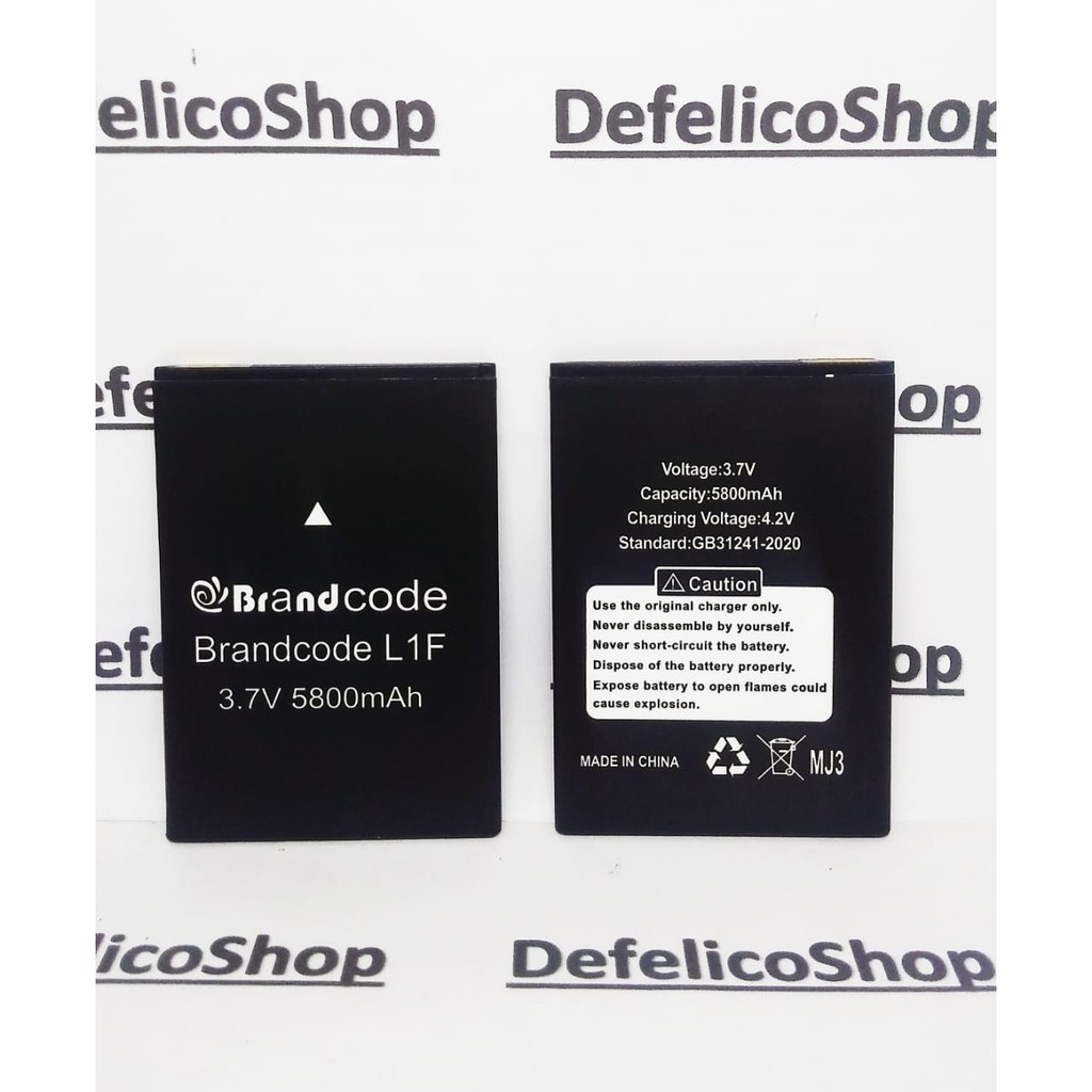 Baterai HP BRANDCODE L1F L-1F 7,7CM x 5,4CM Brand Code ORI Original Double Power Batre Batrai HP