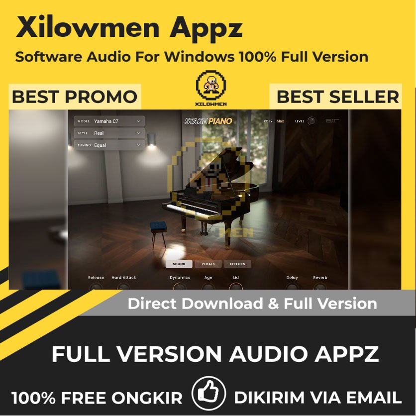 [Full Version] AIR Music Technology Stage Piano Pro Lifetime Audio Software WIN OS