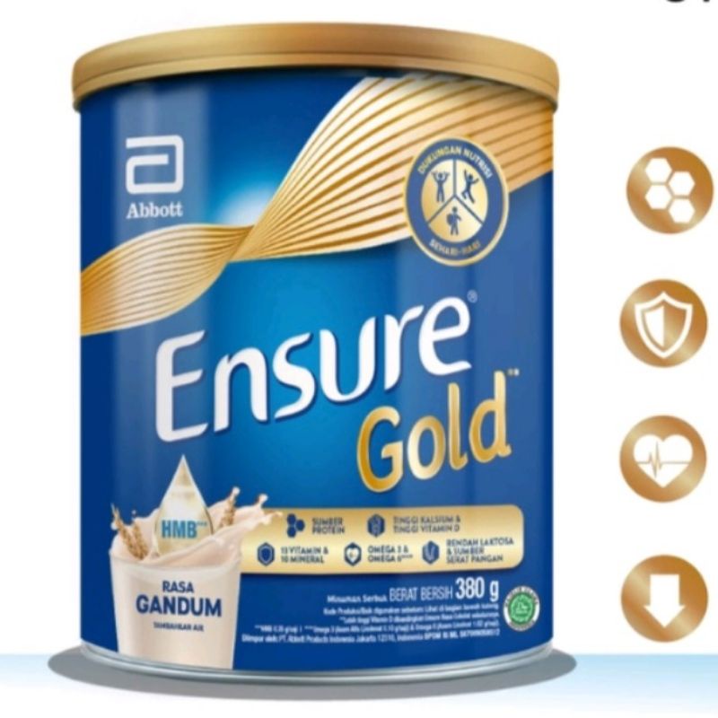 

Ensure Gold 380 gr - Susu Nutrisi Dewasa Rendah Laktosa