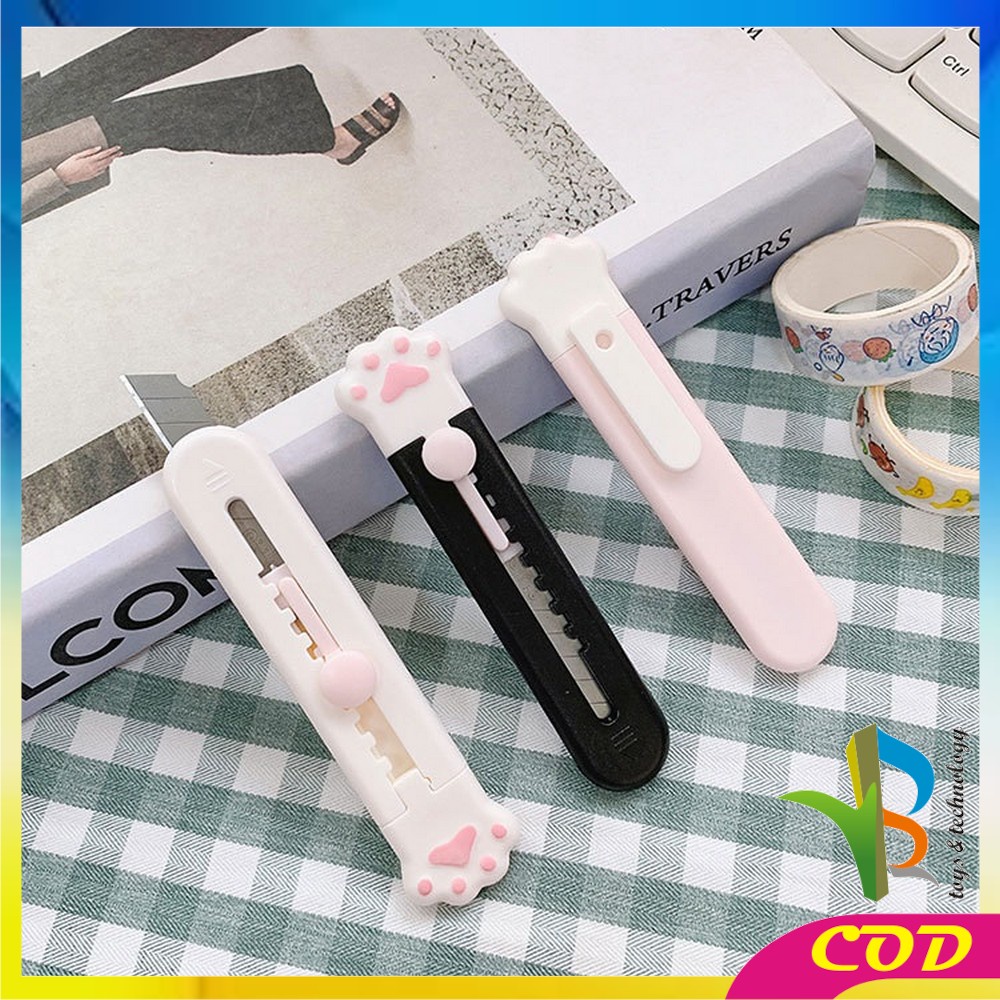 RB-C786 Cutter Mini Portable Pisau Pemotong Kertas Model Animal / Kater Mini Cutter Unboxing Paket / Silet Kecil Travelling