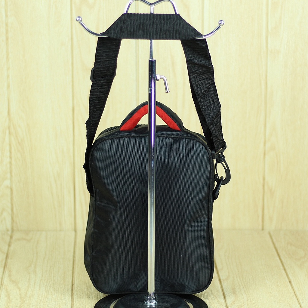 POLO ALVIS - Orbit Pluto Tas Selempang Concepet Hitam Tas Jinjing Pria Slot Tablet Ipad Cowok Unisex