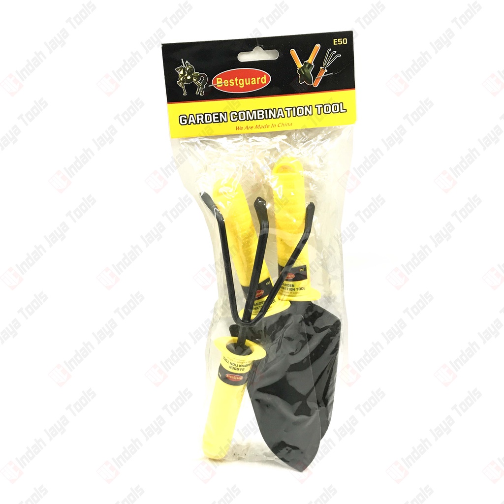 BESTGUARD Garden Tool Set 3 Pcs - Alat Berkebun Kebun Taman Sekop Mini Garukan