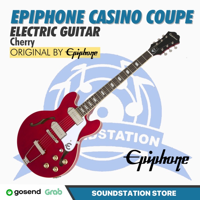 Epiphone Casino Coupe Cherry Electric Guitar | GItar Elektrik Listrik