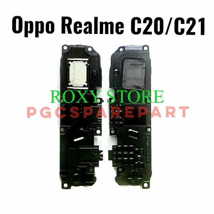 Original Buzzer Loud Speaker Fullset Oppo Realme C20 C21 - Loudspeaker Original