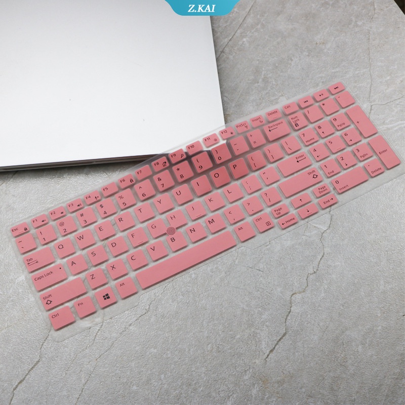 DELL Casing Keyboard Laptop 15.6 &quot;Baru Kulit Silikon Tahan Air Cocok Untuk Lintang Dell7520 3580 3530 [ZK]