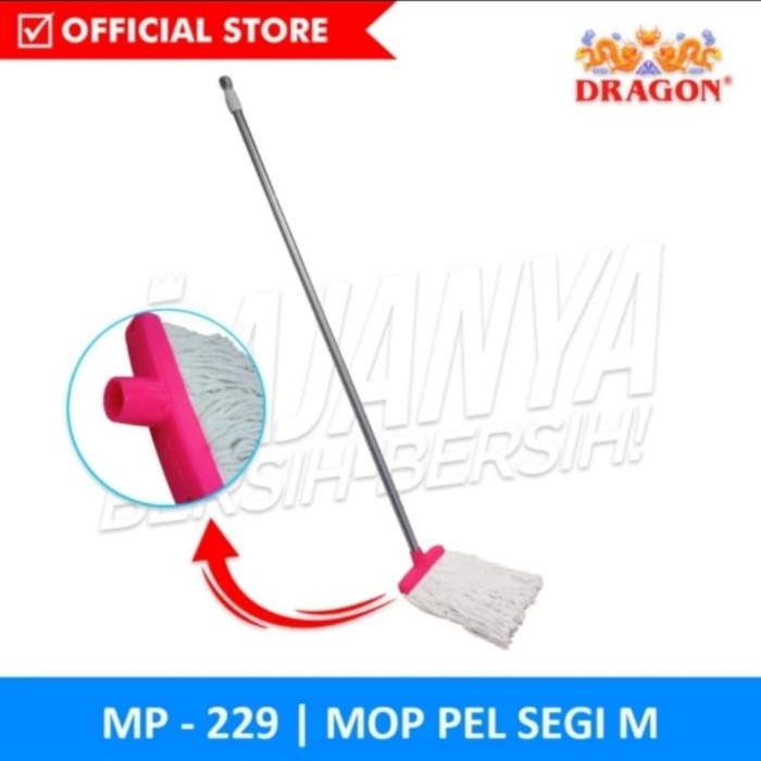 ( MEDCO ) DRAGON PEL MOP LANTAI COTTON KATUN ( M ) Grosir Termurah