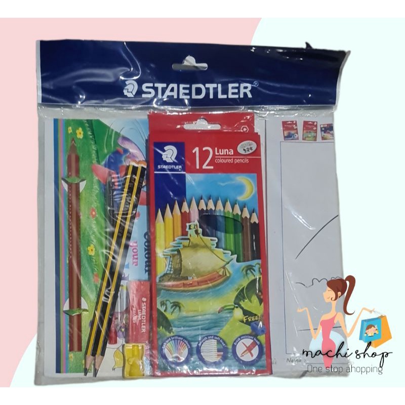 

paket mewparnai staedler