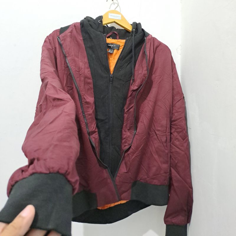 Jacket Bomber Forever 21 Size L