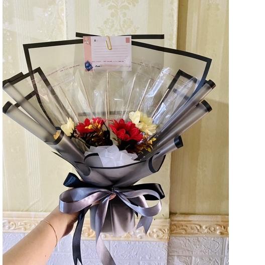 

✨12.12✨ Buket uang atau barang kosong kerangka bouquet cellophane transparant hampers hadiah ultah wisuda anniversary !