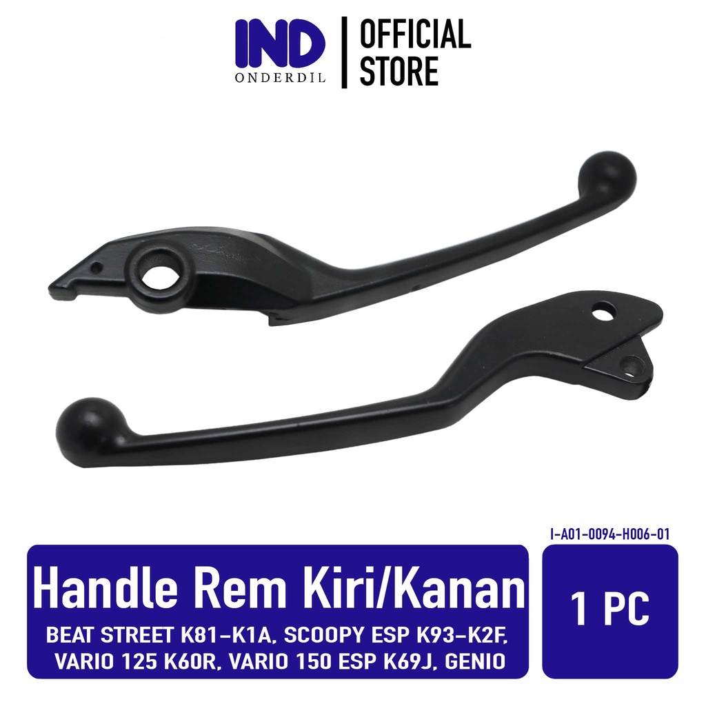 Handle Rem Kanan Kiri Vario LED New eSP 125 150 2018-2022 Genio 2019 Handel Hendel Hendle Brake Lever