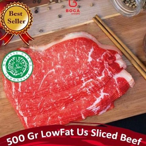 

PROMO PREMIUM BEEF SLICE SEDIKIT LEMAK | YAKINIKU / SHABU-SHABU H65464UJ