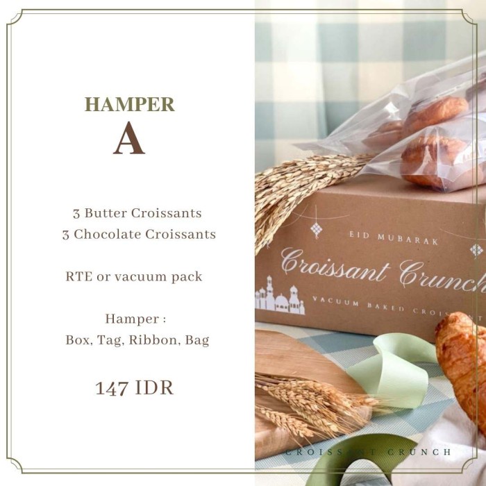 

(COD) Parsel Ramadan Croissant box croissant crunch paket A