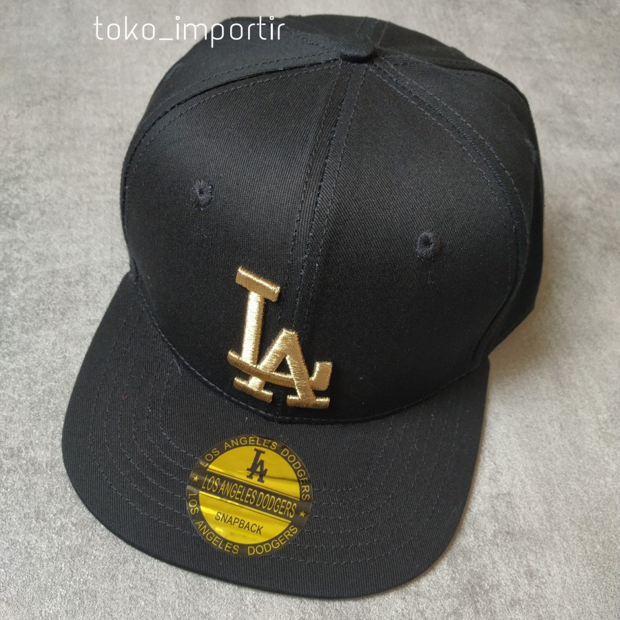 Topi LA Snapback Import Full Tag Mirror ORI