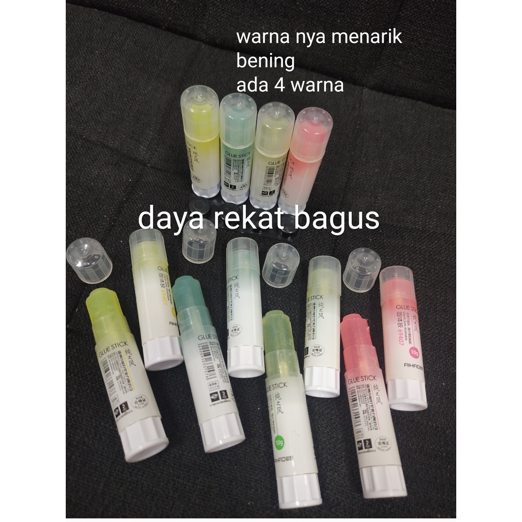 

lem stick aihao warna transparan 10 gram satuan WARNA RANDOM HARAP BACA