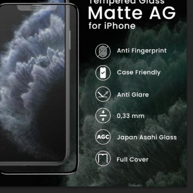 ✴ Tempered Glass Gaming Matte iPhone X XS XR XS MAX 11 12 Pro Max ♠