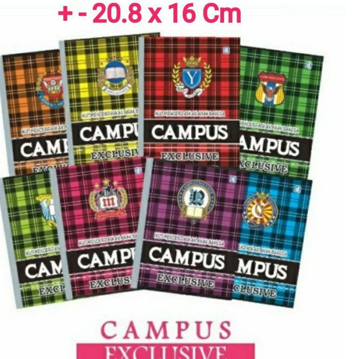 

ANA556 Buku Tulis 38 Lembar Isi 10 Buku RANDOM CAMPUS +