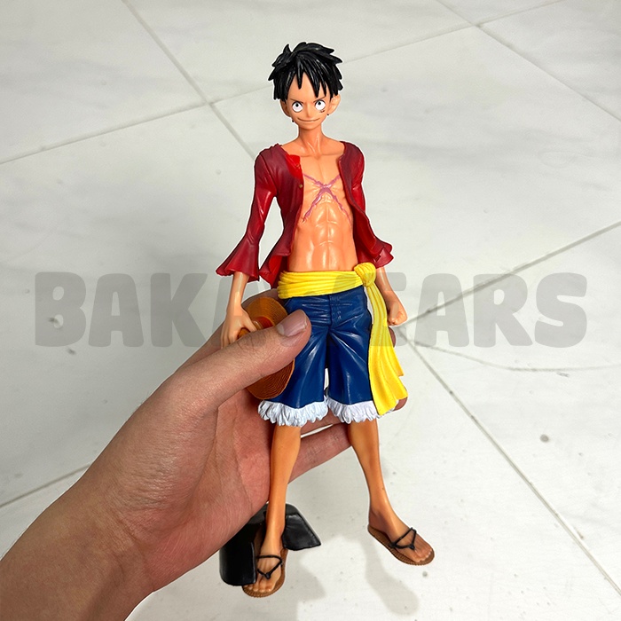 Figure Pajangan Anime One Piece: Monkey D. Luffy 25 cm (Bakawears)