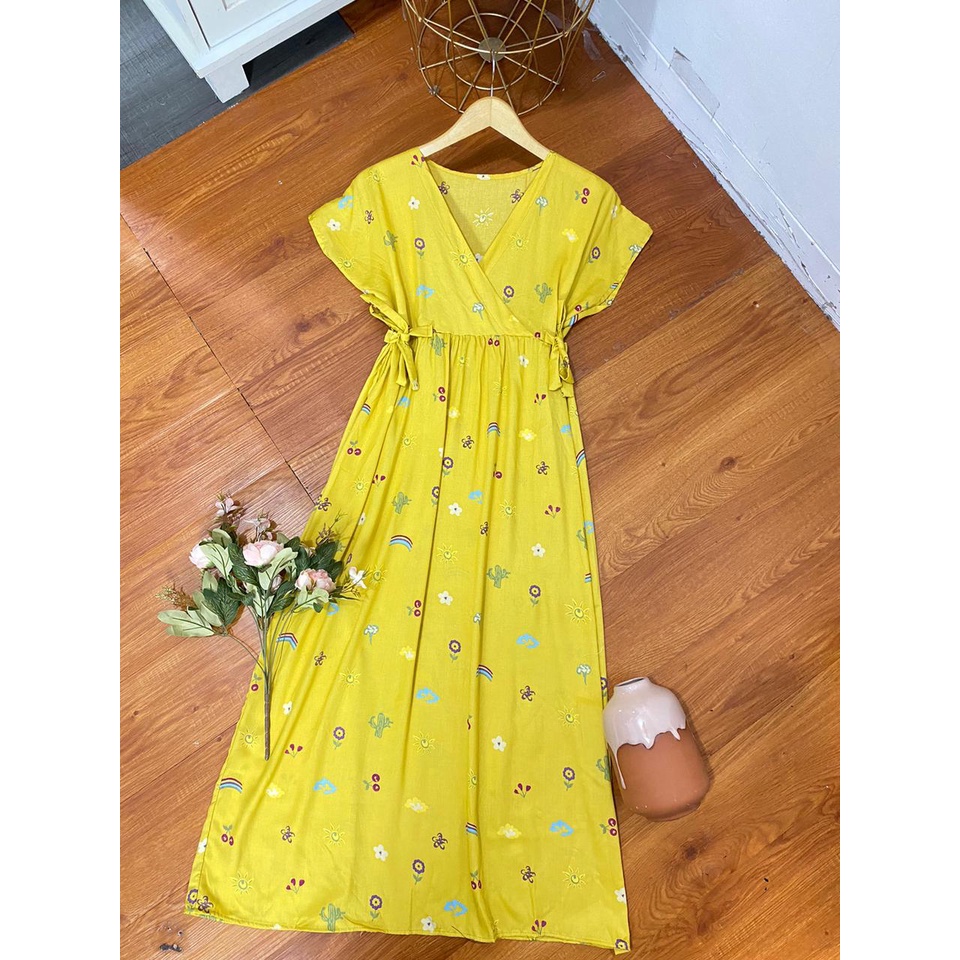 DASTER LONGDRESS KIMONO MOTIF KEKINIAN