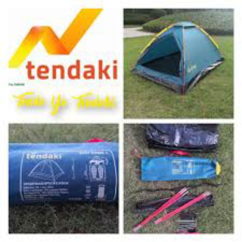 Tendaki Easy Dome 2 | Tenda Easy Dome 2 | Tenda Kapasitas 2 | Tenda Camping Kapasitas 2
