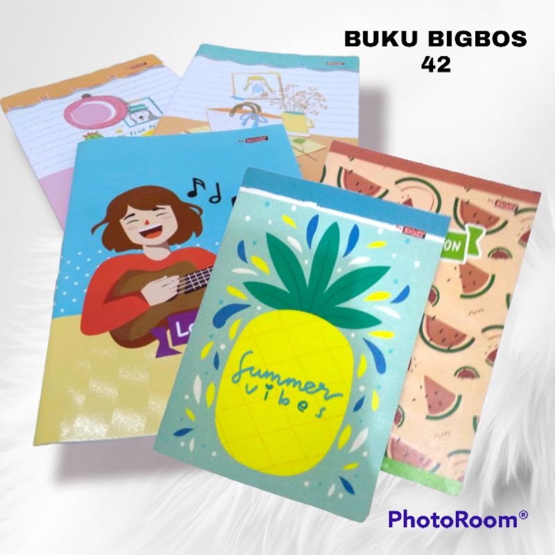 

BUKU TULIS BIG BOS ISI 42 Eceran