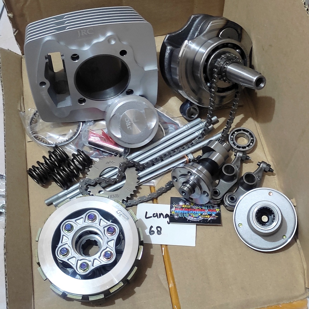 Paket bore up strok up 230cc pnp tiger gl neotech megapro langkah 68