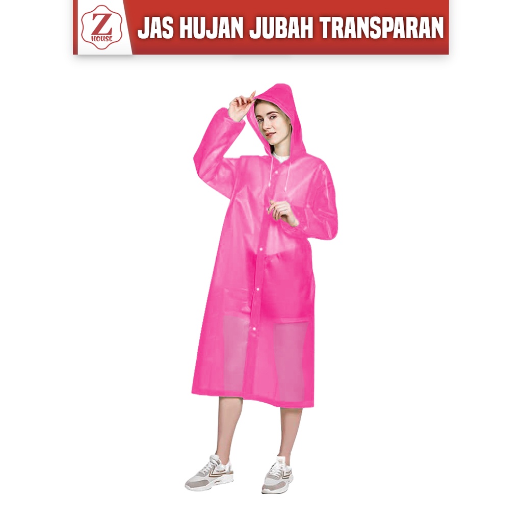 JAS HUJAN RAINCOAT PRIA DAN WANITA DEWASA TEBAL KEREN / MANTEL HUJAN JAS HUJAN TAHAN AIR DAPAT DIGUNAKAN KEMBALI Satu Keluarga Jas Hujan Terusan Mantel Hujan Anak Dan Dewasa Semi Transparan Polos Bahan EVA RAINCOAT Berkualitas