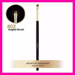 BROWIT BY NONGCHAT Professional Brow Brush By Nongchat Thailand / Blending Flat Angled Kuas Alis Set