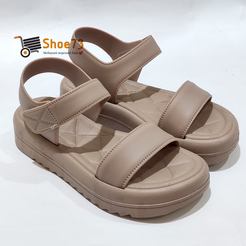 BARA BARA JSL 2207 V-1 SIZE 36-40 ORIGINAL l Sandal tali jelly wanita l Sendal gunung cewek impor