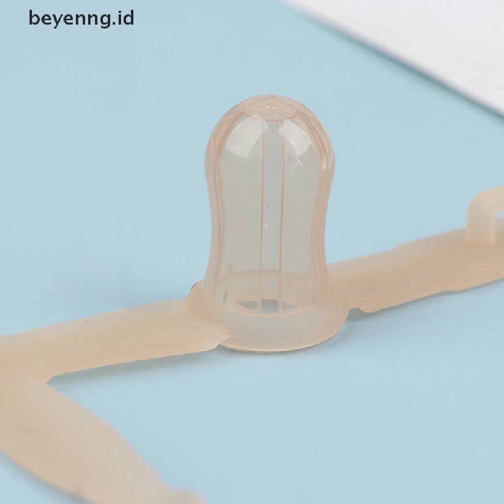 Beyen Nontoxic Silicone Baby Kids Anak Pelindung Jari Stop Jempol Menghisap Pergelangan Tangan Band ID