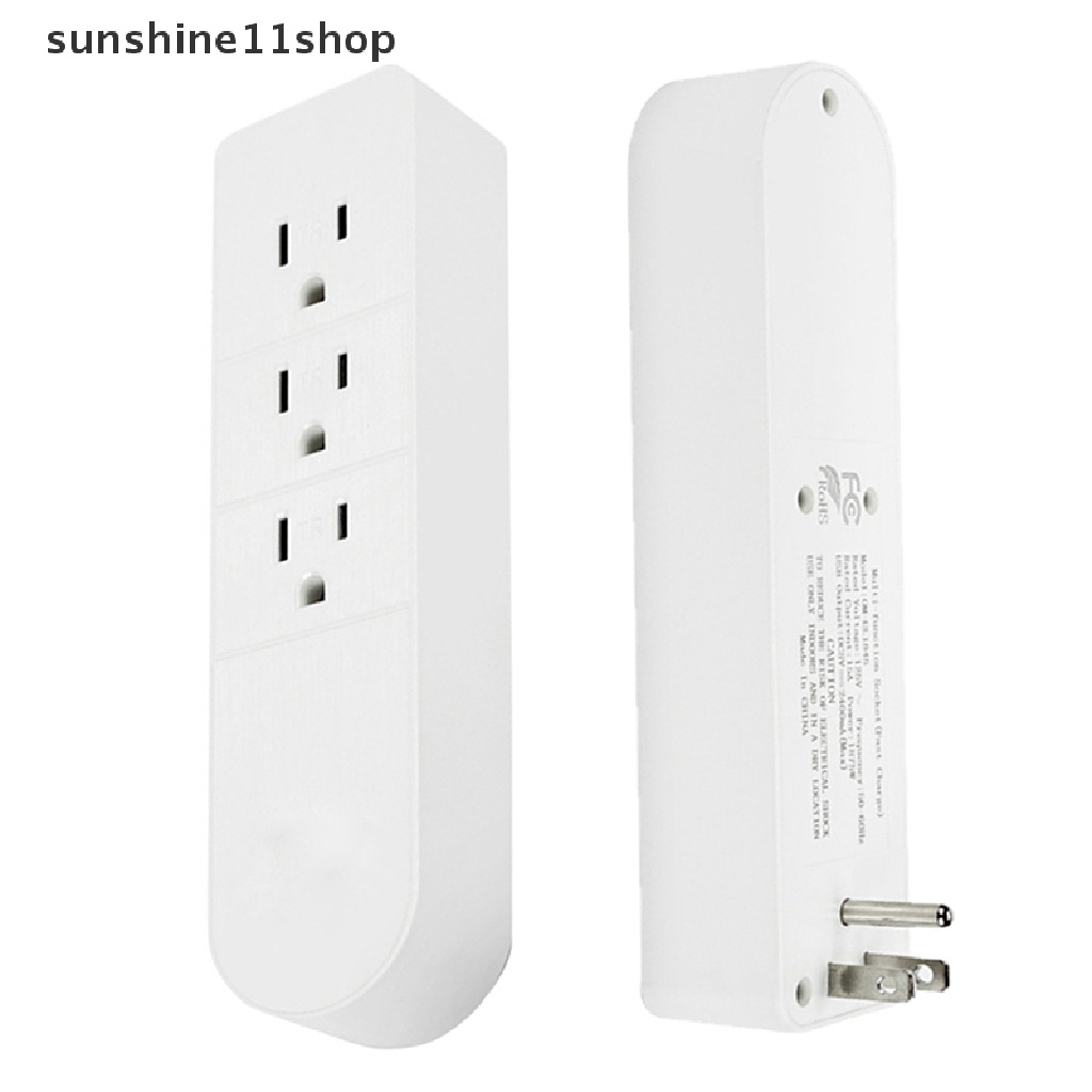 Sho Strip Power Extension Soket Listrik Steker As Universal Dengan Stopkontak 3AC Untuk Rumah Kantor N