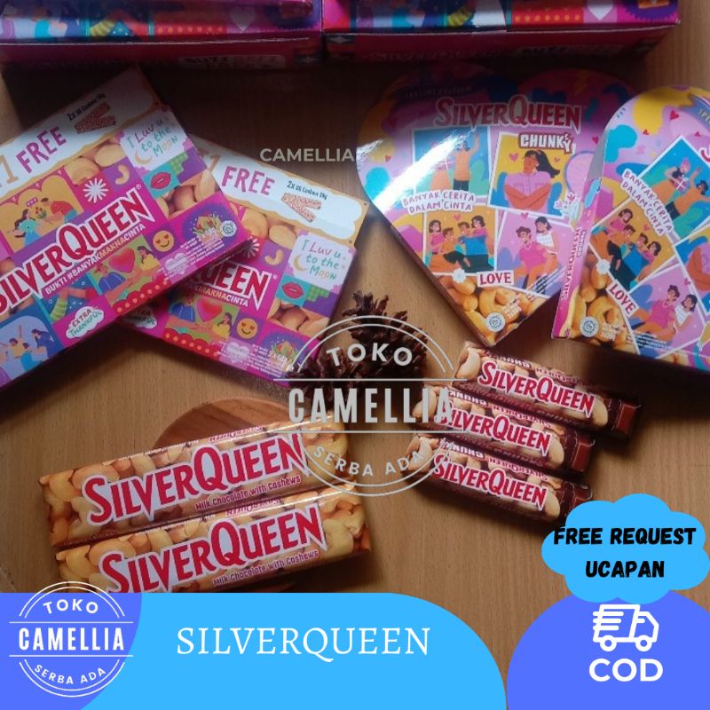 

Coklat Silverqueen Chocolate Silverqueen Buy 1 get 1 free Cokelat