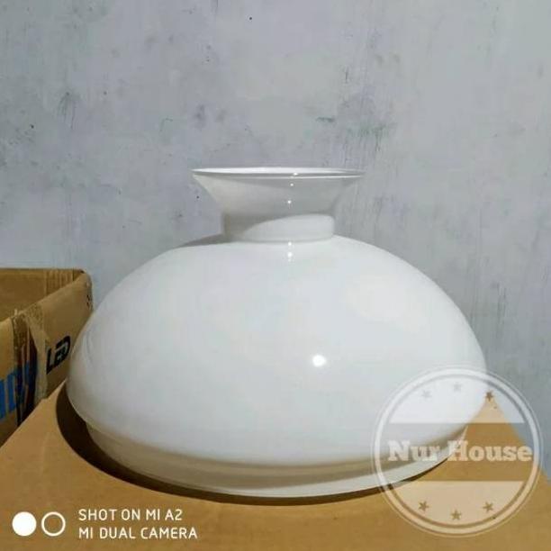 Kap Lampu Gantung Kaca Lampu Gantung Kerek Jawa Betawi Ukuran 28 Store_Racha