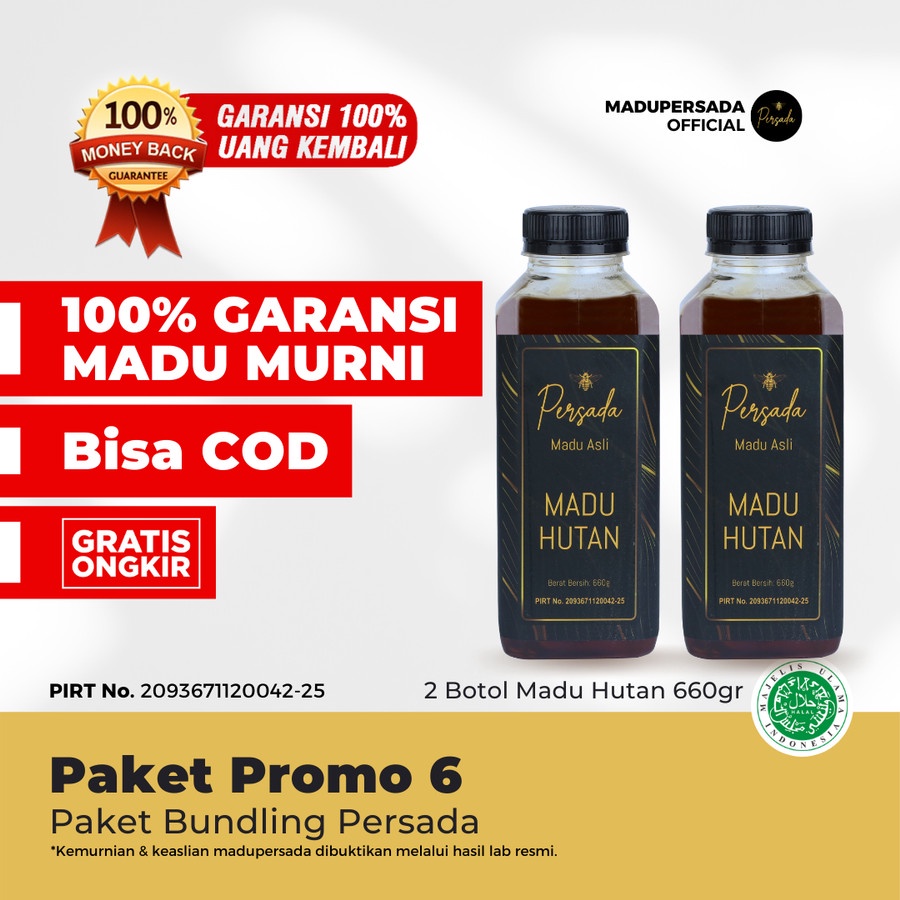 

PAKET PROMO 6 MADU PERSADA