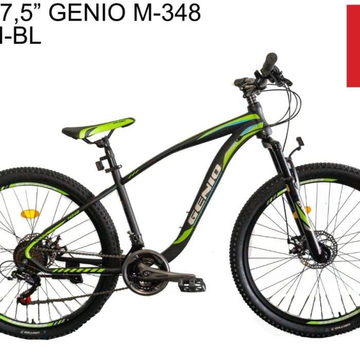 Khusus Gojek Sepeda Mtb 27,5" Genio M 348 By United 24 Speed #Original