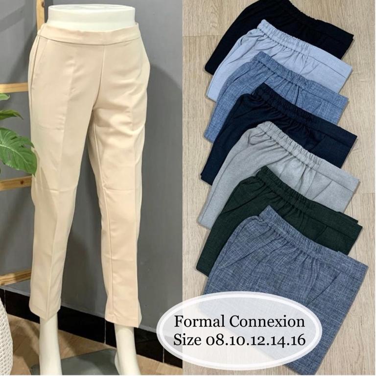 LANGSUNG ORDER Connexion Celana Formal Connexion Wanita Celana Kerja Wanita Clana Conextion