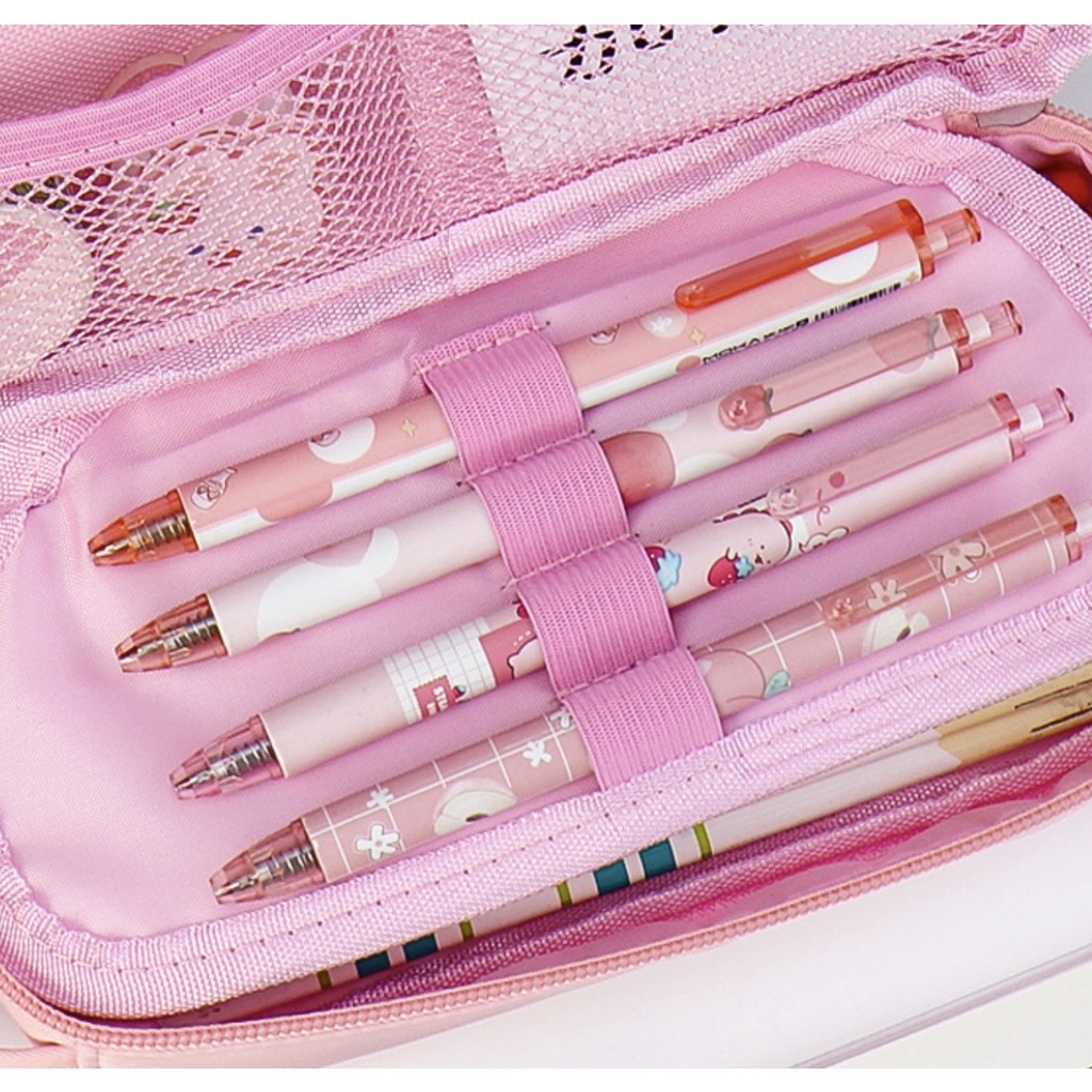 

Terlaris ✨ -TXS02A Korean Pen Pencil Case Classic Bike Large Kotak Tempat Pensil MKT- 2.2.23