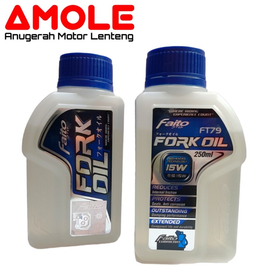 Oli Shock Fork Oil Faito 15W 250ML