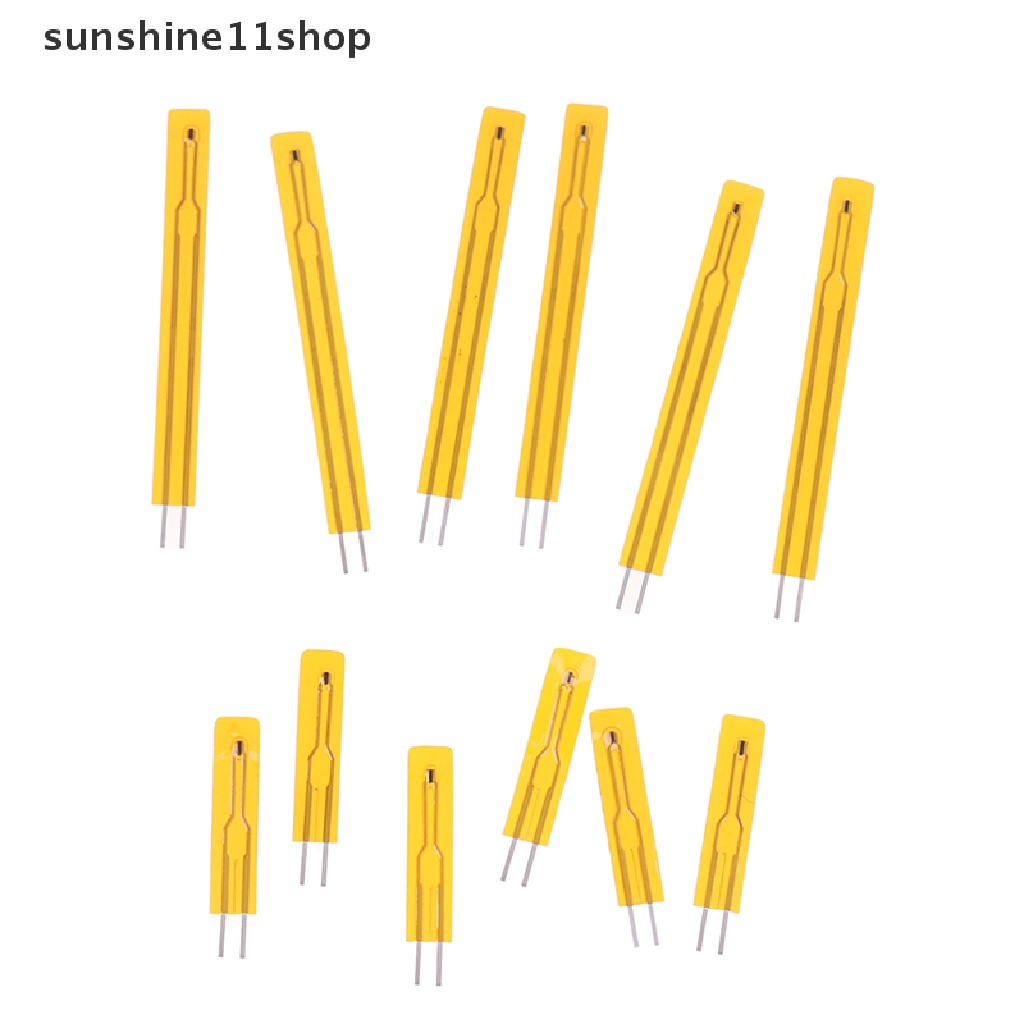 Sho 10pcs Termis NTC Film Tipis 2.5cm 5cm 395010k 50K 100K MF5B Smd1% 5% Sensor Suhu N