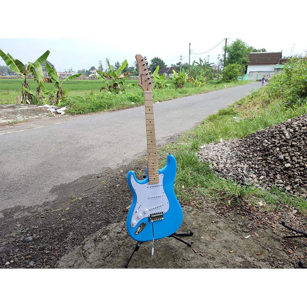 Gitar Kidal / Left Hand Merk Motherday ORIGINAL Terbaru