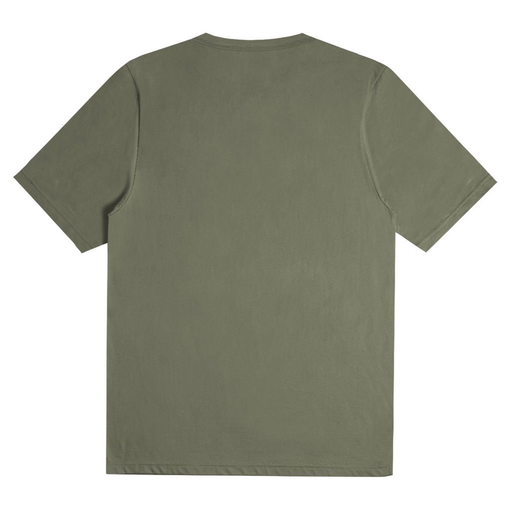 Xofty Tees Static O-Neck Cotton 30s Army