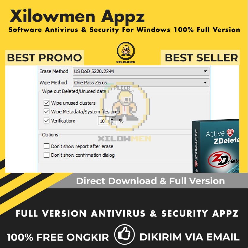 [Full Version] Active@ ZDelete Pro Security Lifetime Win OS