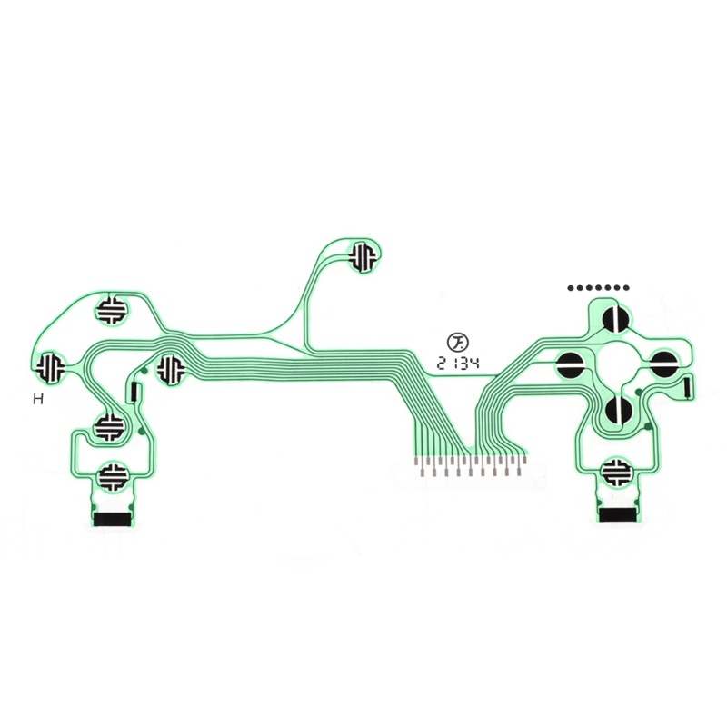 Cre Sirkuit Film Kabel Pita Konduktif Flex PCB JDS-055 Bagian Perbaikan Untuk Aksesoris Controller